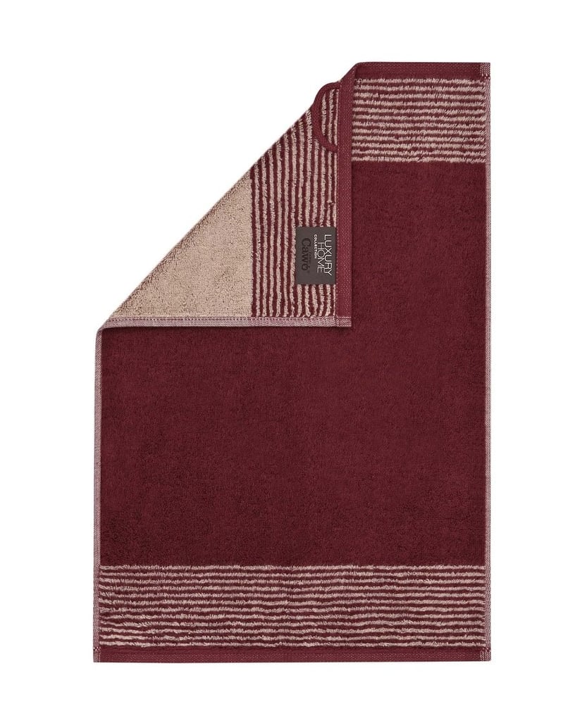 Cawoe-Unisex-Gästetuch-1er-Pack-Luxury-Home-Two-Tone-natur