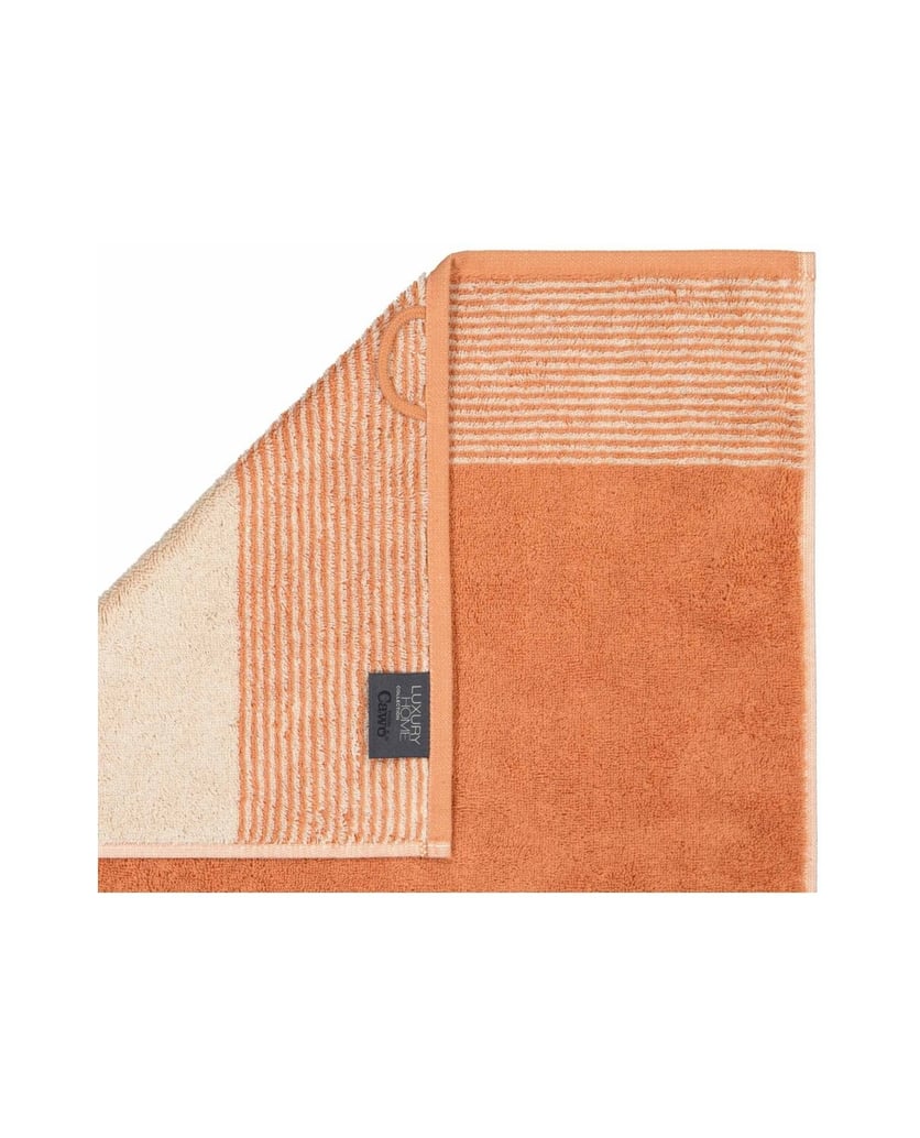 Cawoe-Unisex-Gästetuch-1er-Pack-Luxury-Home-Two-Tone-natur