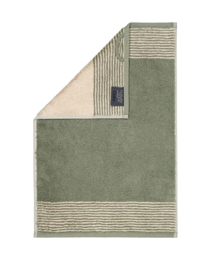 Cawoe-Unisex-Gästetuch-1er-Pack-Luxury-Home-Two-Tone-natur