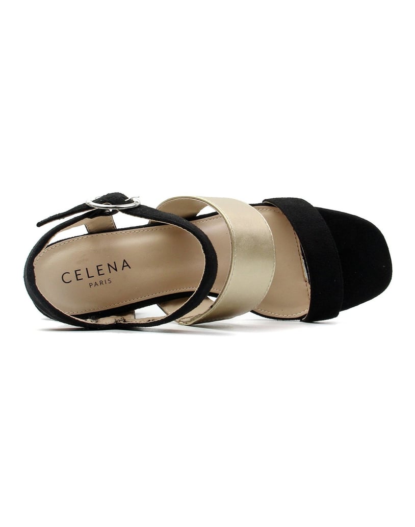 Celena-Blockabsatz-CHARLYN-schwarz