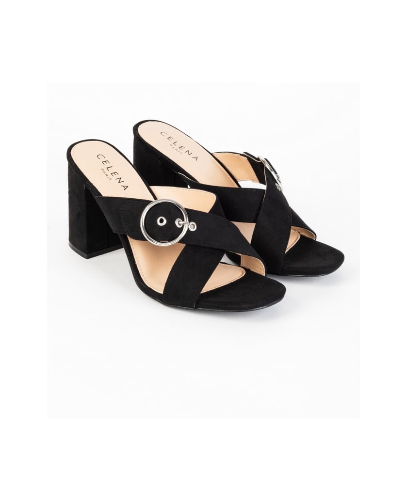 Celena-Block-heel-CHENE-schwarz