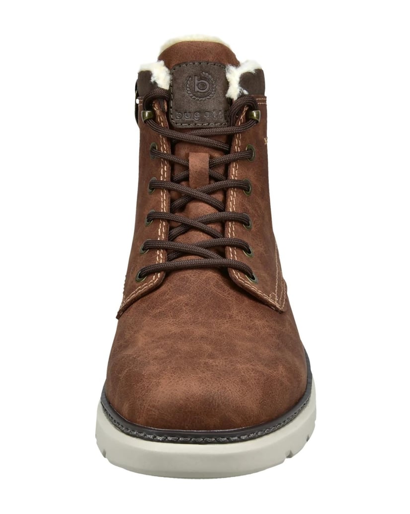 BUGATTI-Schnürstiefel-cognac