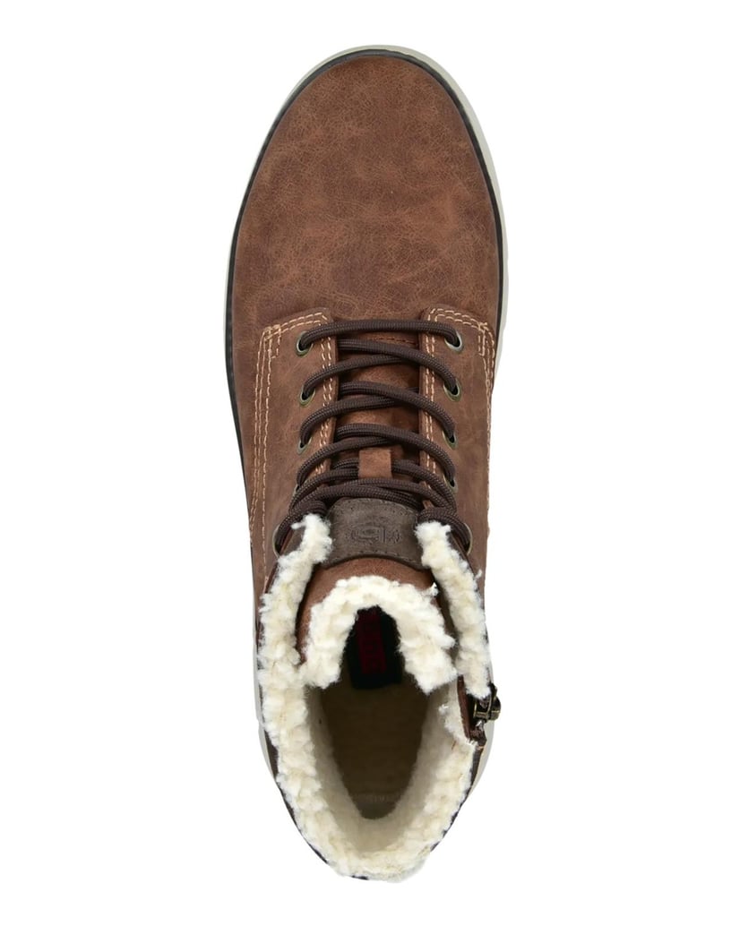 BUGATTI-Schnürstiefel-cognac