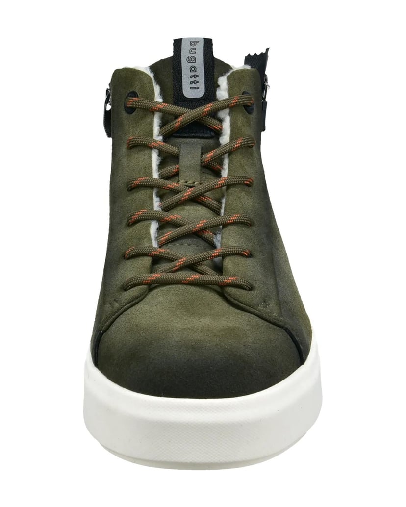 BUGATTI-Schnürstiefel-grün