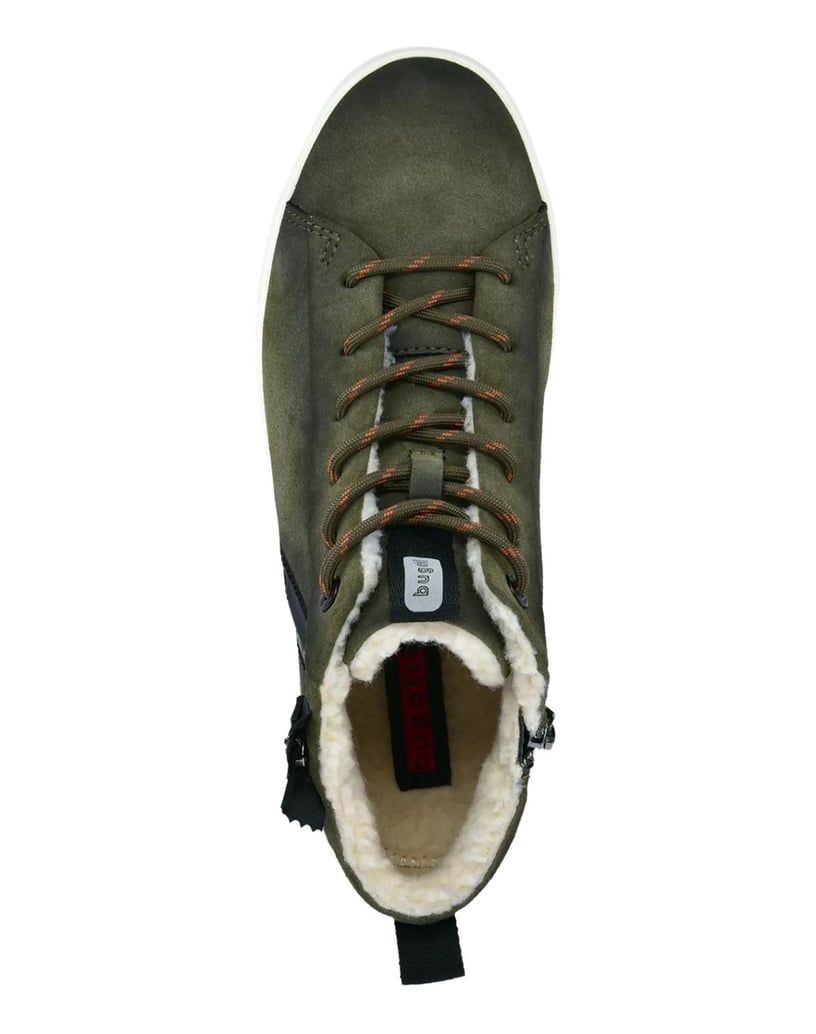 BUGATTI-Schnürstiefel-grün