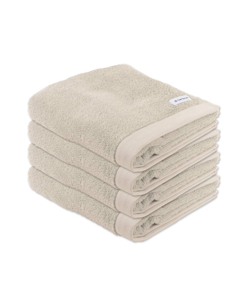 Tom-Tailor-Unisex-Handtuch-4er-Pack-Color-Bath-Towel-weiss