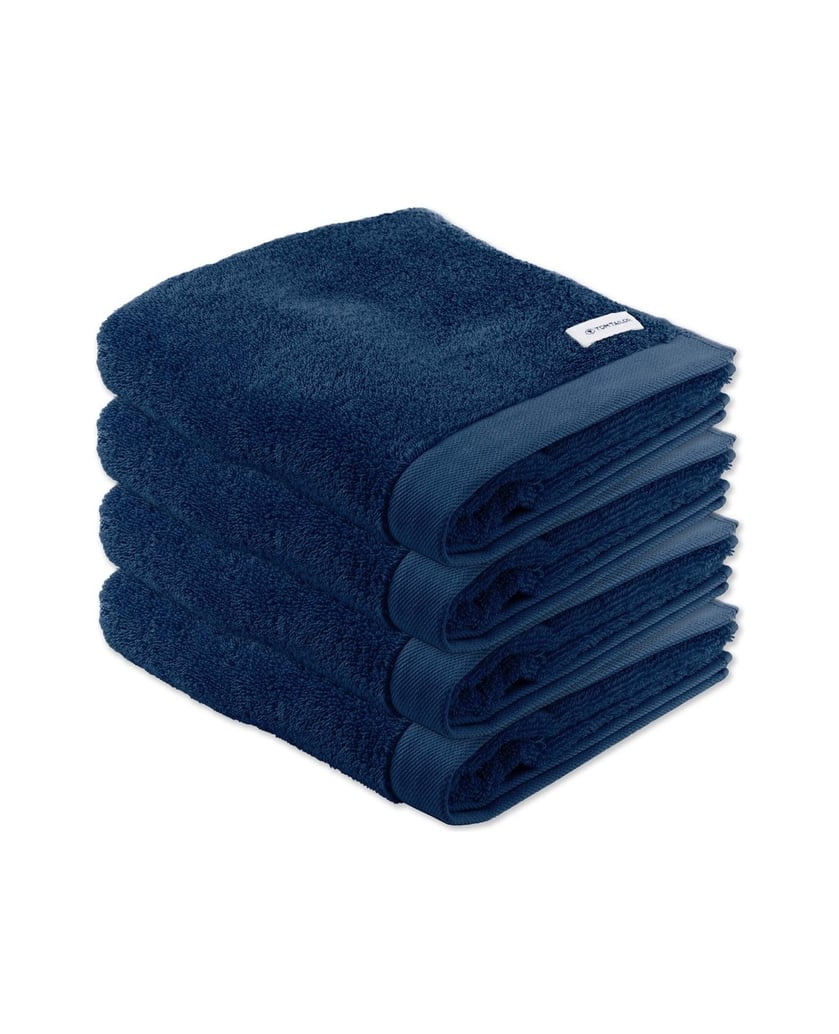 Tom-Tailor-Unisex-Handtuch-4er-Pack-Color-Bath-Towel-weiss