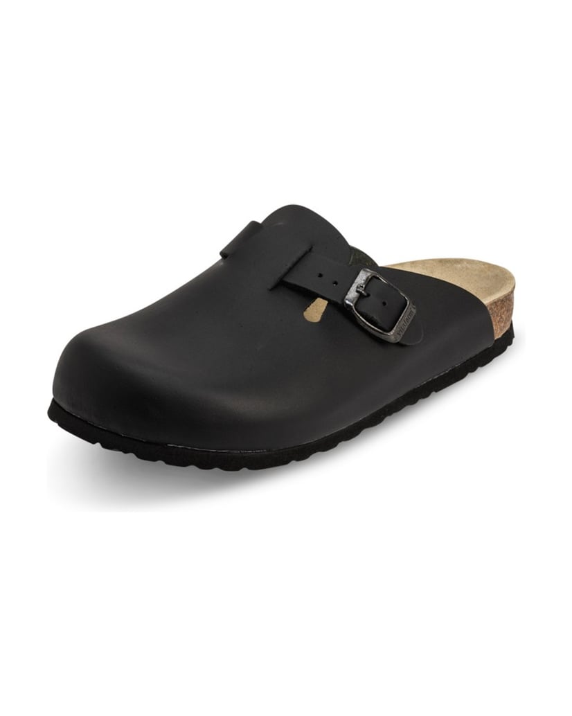 VITAFORM-Vollrindleder-Clogs-schwarz