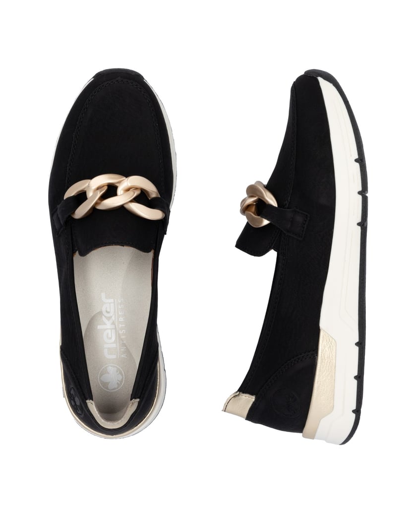 Rieker-Loafer-58944-schwarz