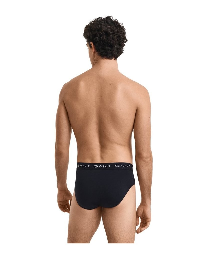 GANT-Herren-Slip-3er-Pack-BRIEF-3-PACK-schwarz