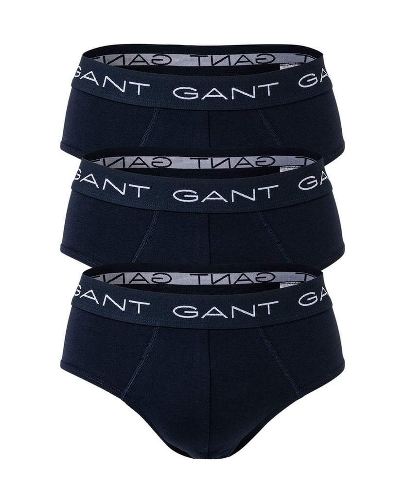 GANT-Herren-Slip-3er-Pack-BRIEF-3-PACK-schwarz