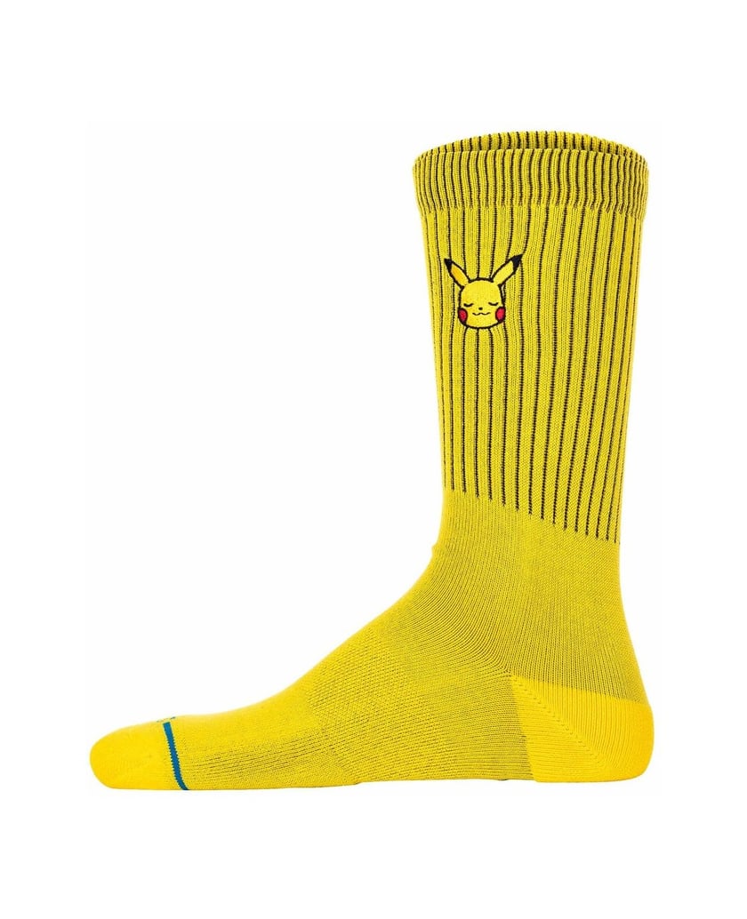 STANCE-Unisex-Socken-1er-Pack-PIKACHU-CREW-gelb
