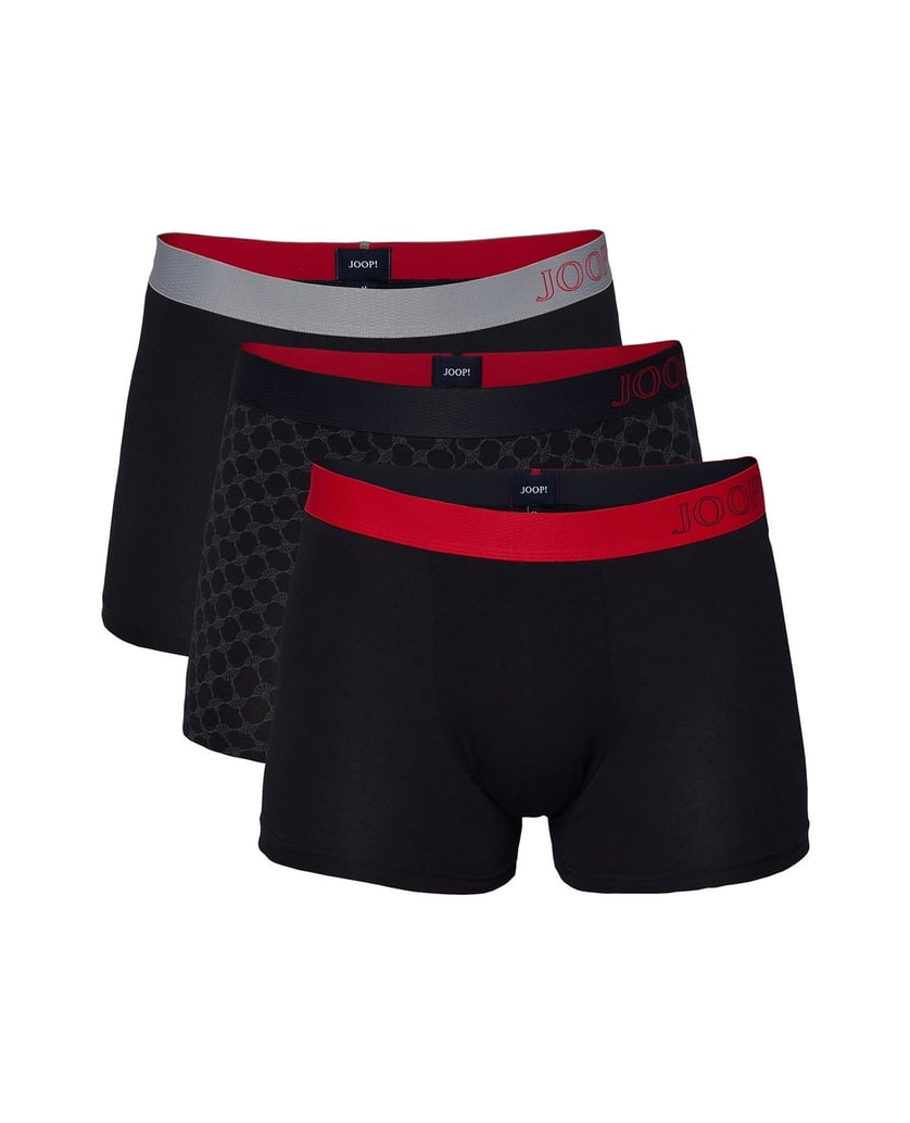 Joop-Herren-Boxershort-3er-Pack-Everyday-Boxer-Briefs-schwarz