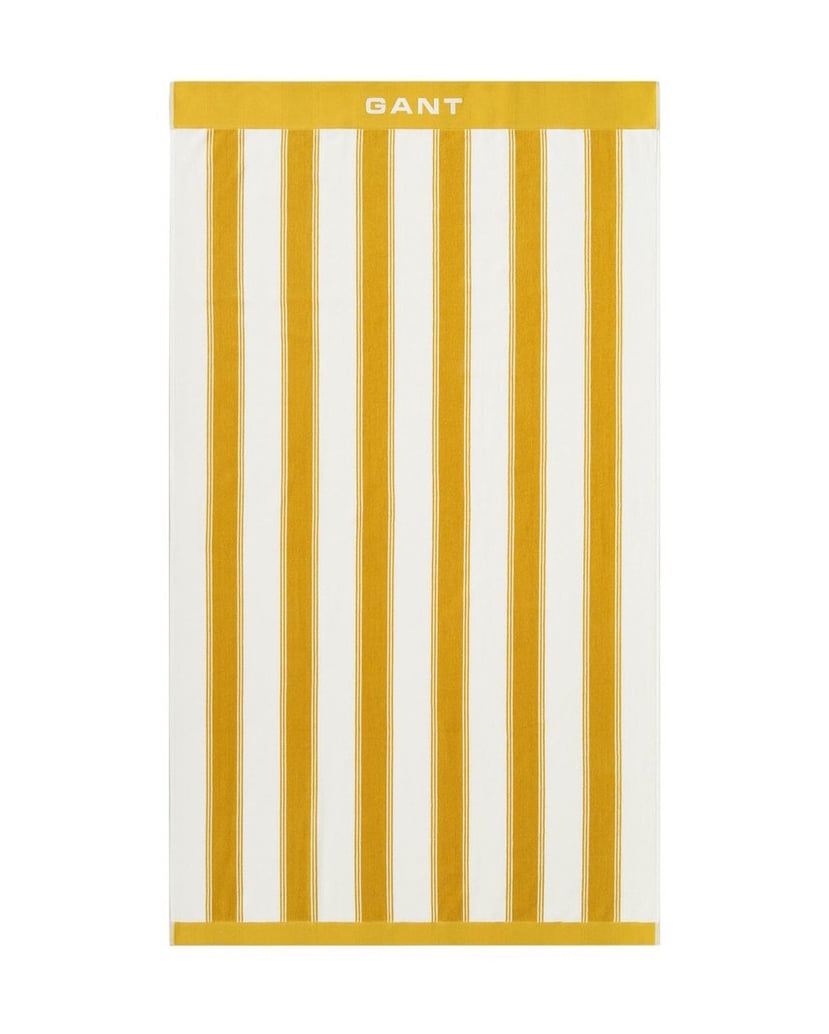 GANT-Unisex-Strandtuch-1er-Pack-YACHT-STRIPE-BEACH-TOWEL-gelb