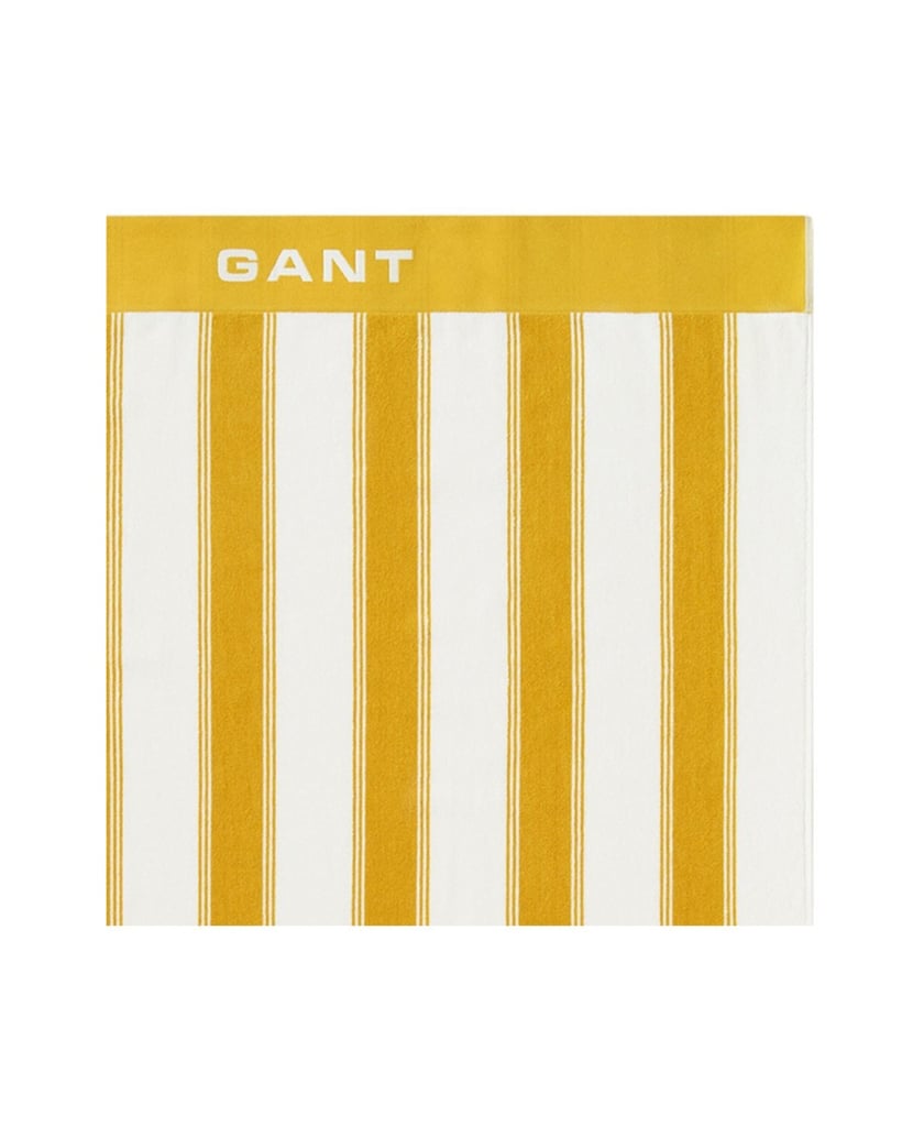 GANT-Unisex-Strandtuch-1er-Pack-YACHT-STRIPE-BEACH-TOWEL-gelb