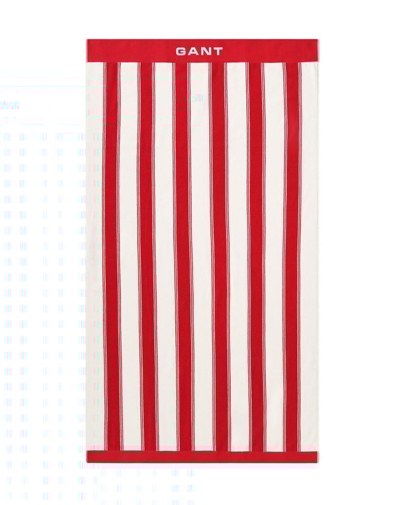 GANT-Unisex-Strandtuch-1er-Pack-YACHT-STRIPE-BEACH-TOWEL-gelb