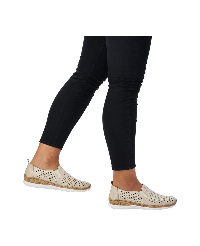 Rieker-Slipper-N4251-beige