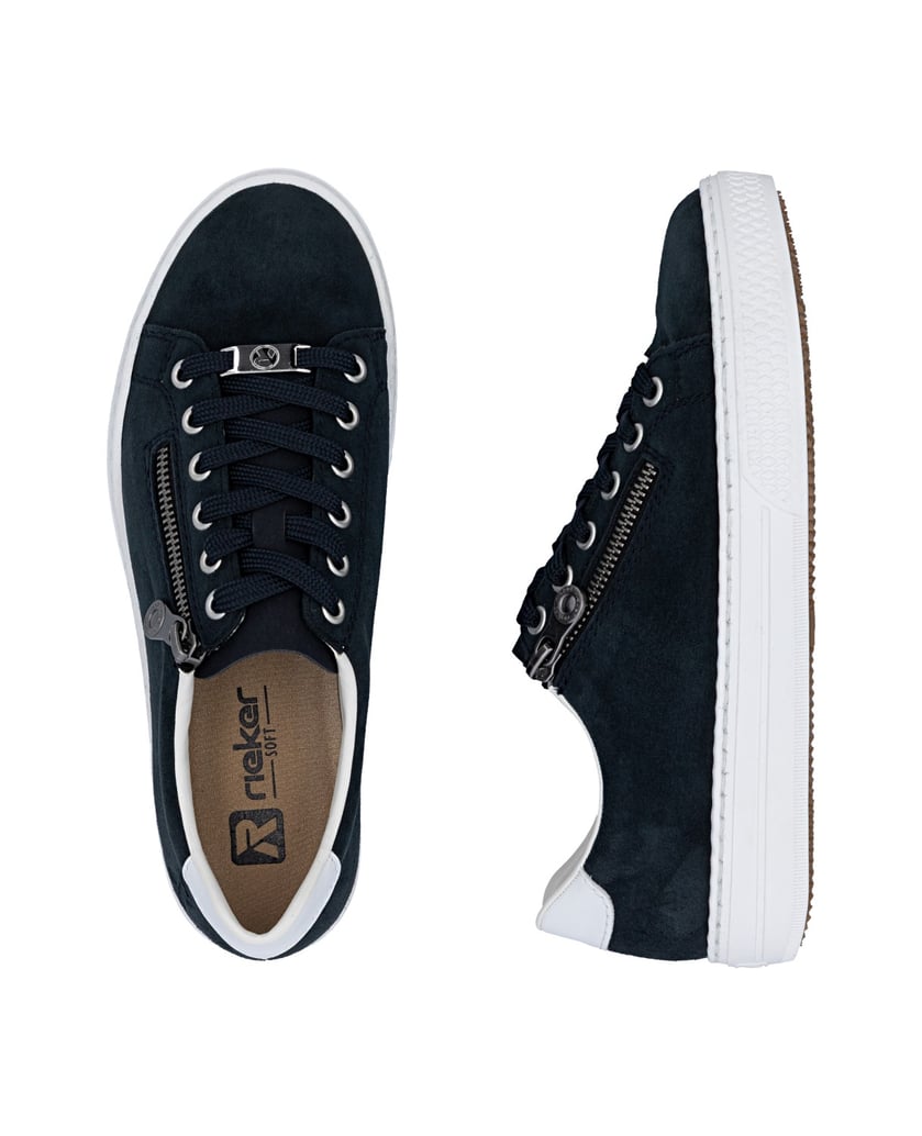 Rieker-Sneaker-Low-L59L1-blau