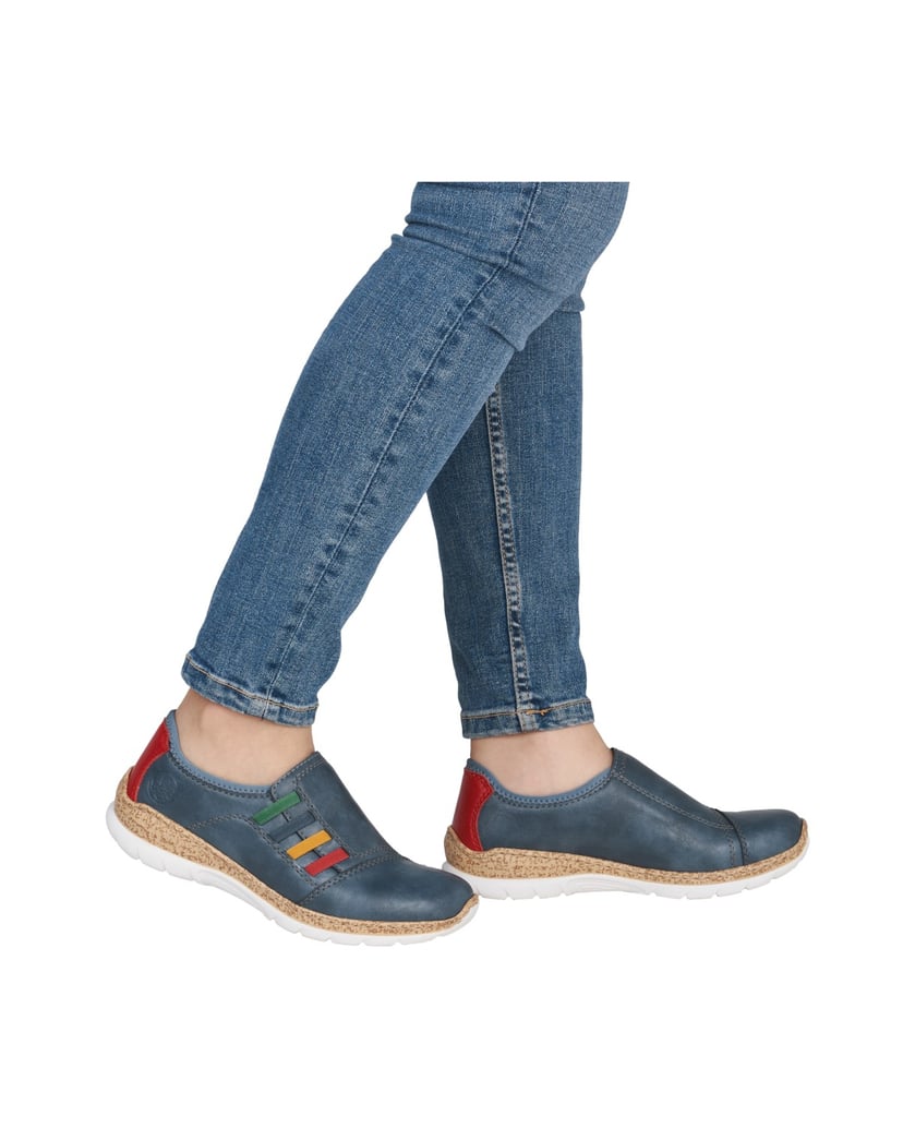 Rieker-Slipper-N4264-blau
