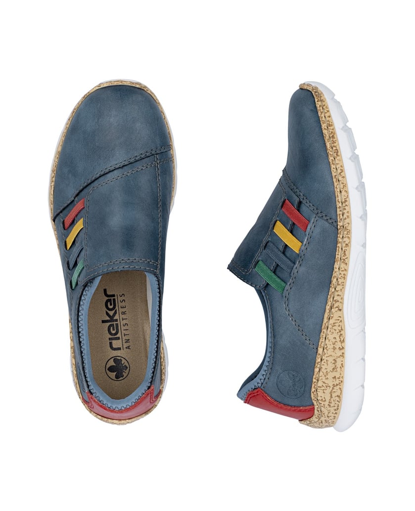 Rieker-Slipper-N4264-blau