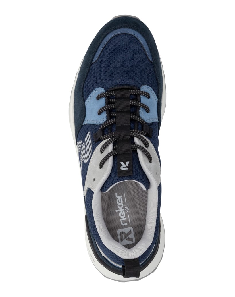 Rieker-Sport-Sneaker-Low-U1305-blau