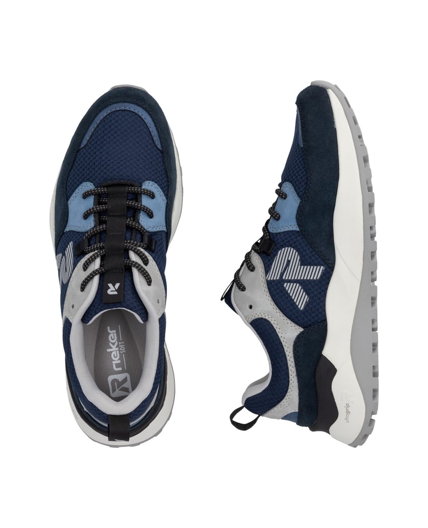 Rieker-Sport-Sneaker-Low-U1305-blau