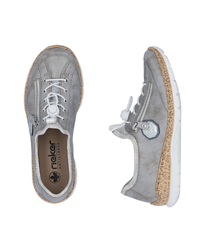 Rieker-Slipper-N4263-grau