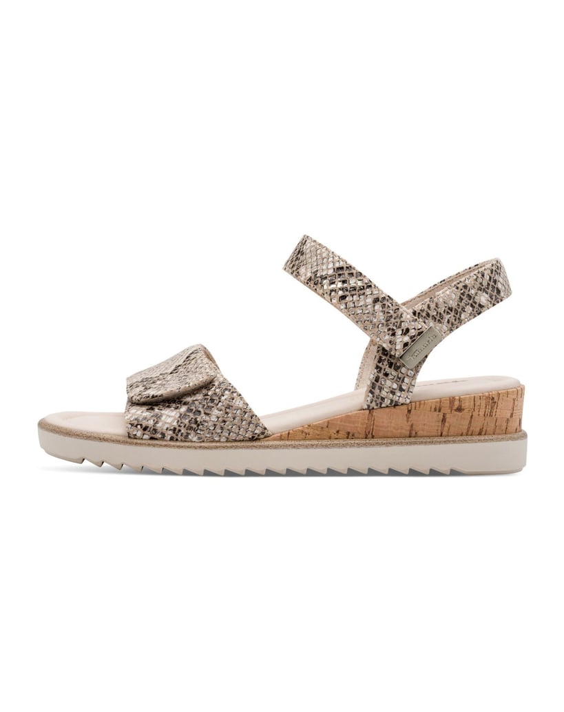 TAMARIS-Sandalette-braun