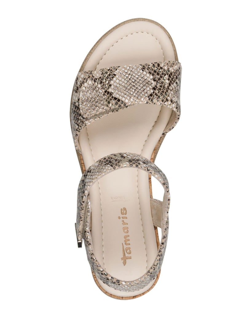 TAMARIS-Sandalette-braun