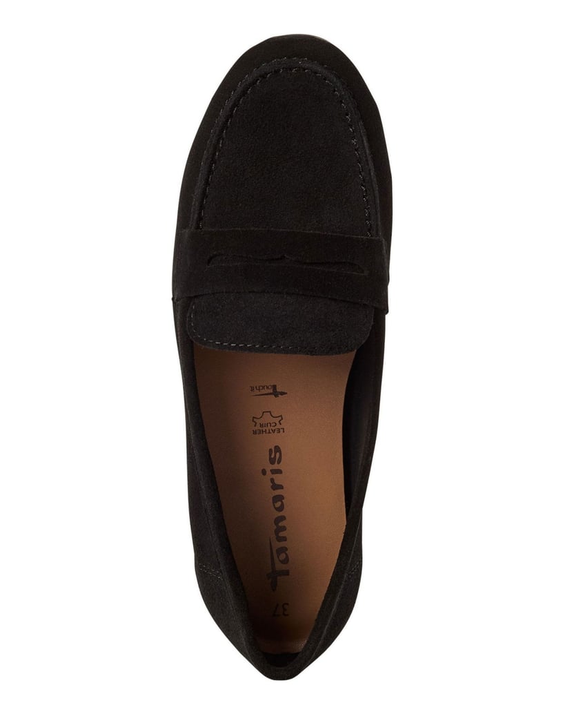 TAMARIS-nazouvací-boty-černá