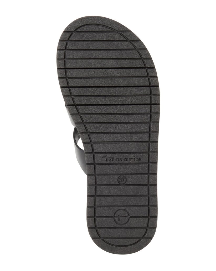 TAMARIS-Pantoffel-braun