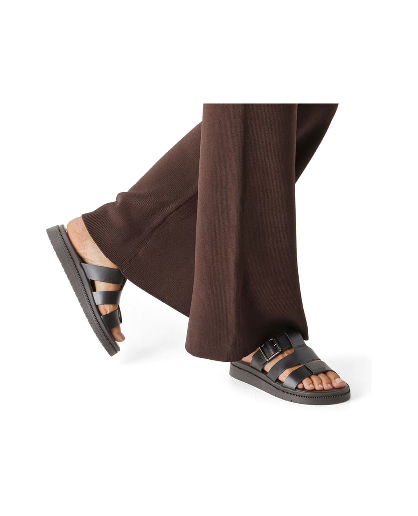 TAMARIS-Pantoffel-braun