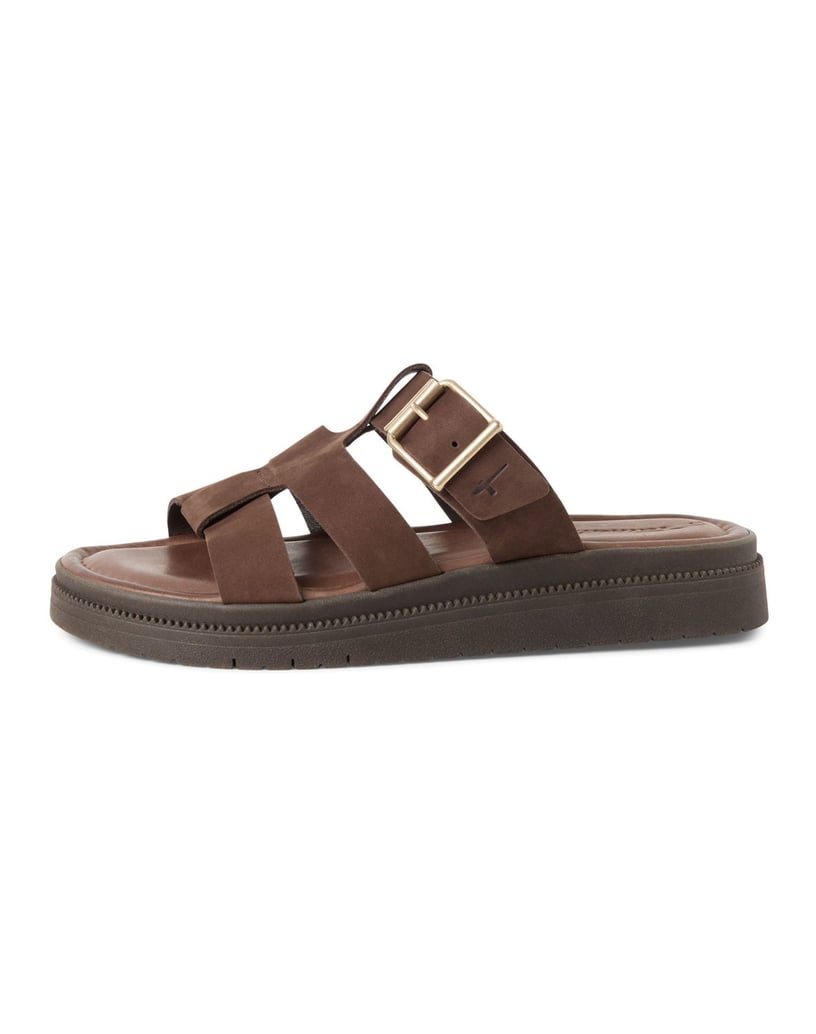 TAMARIS-Pantoffel-braun