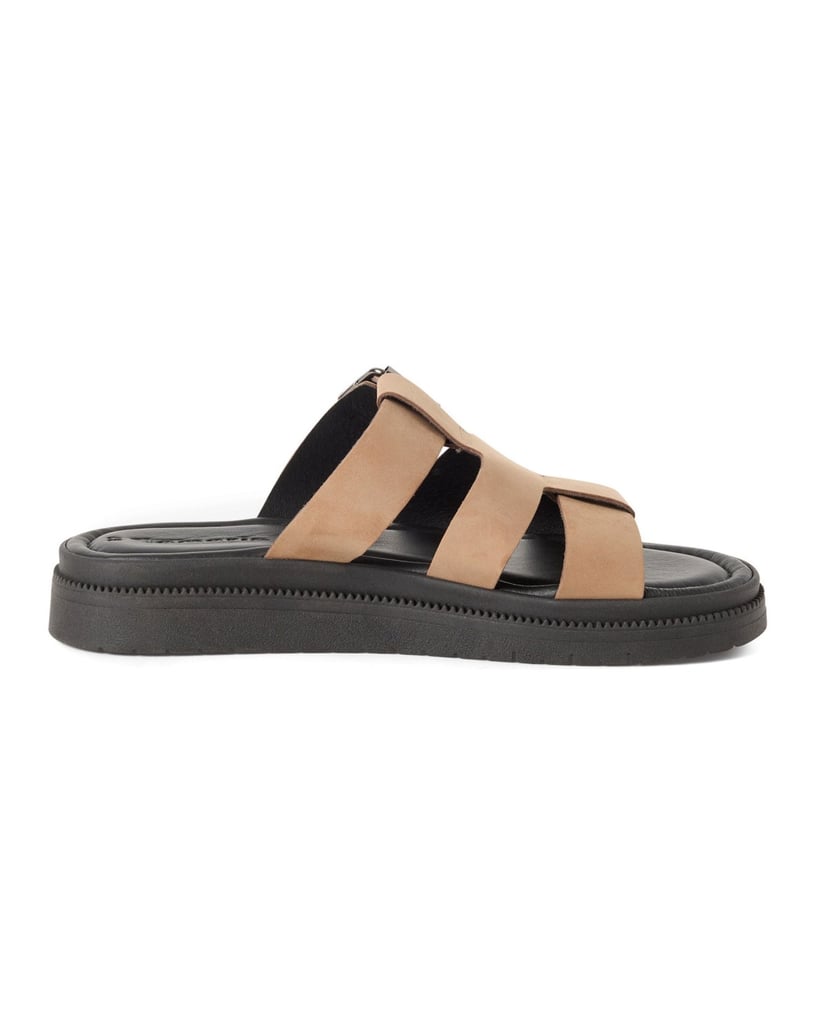 TAMARIS-Pantoffel-braun