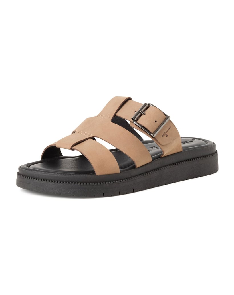 TAMARIS-Pantoffel-braun