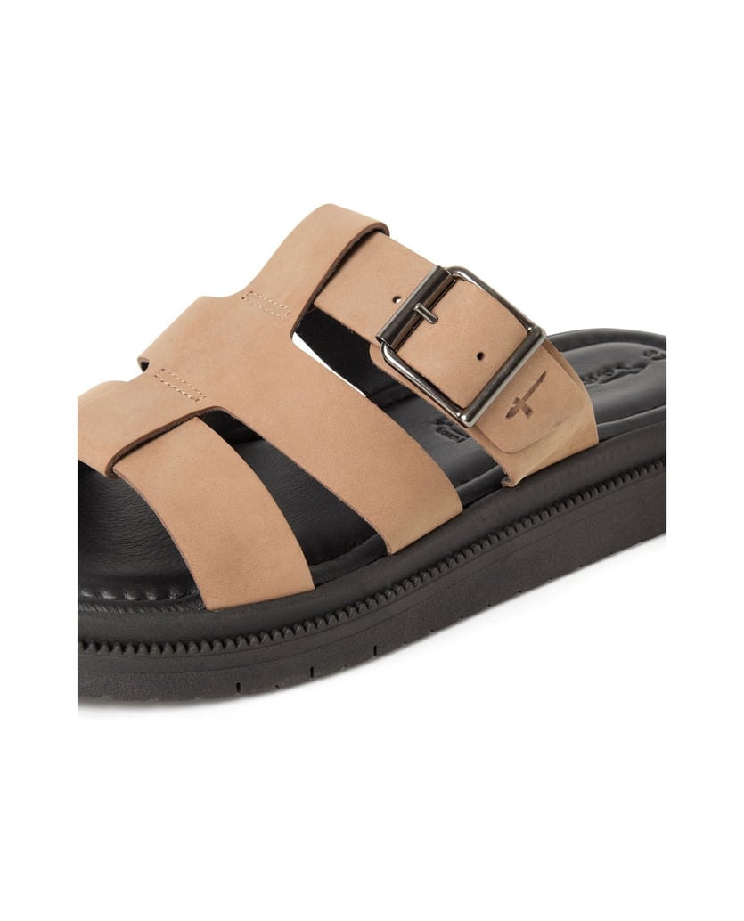 TAMARIS-Pantoffel-braun