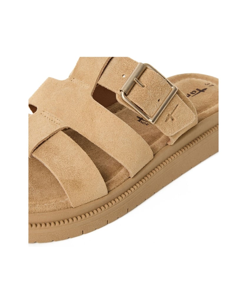 TAMARIS-Pantoffel-braun
