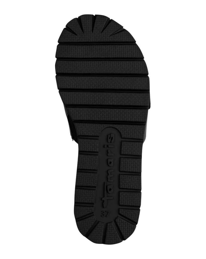 TAMARIS-Pantoffel-schwarz