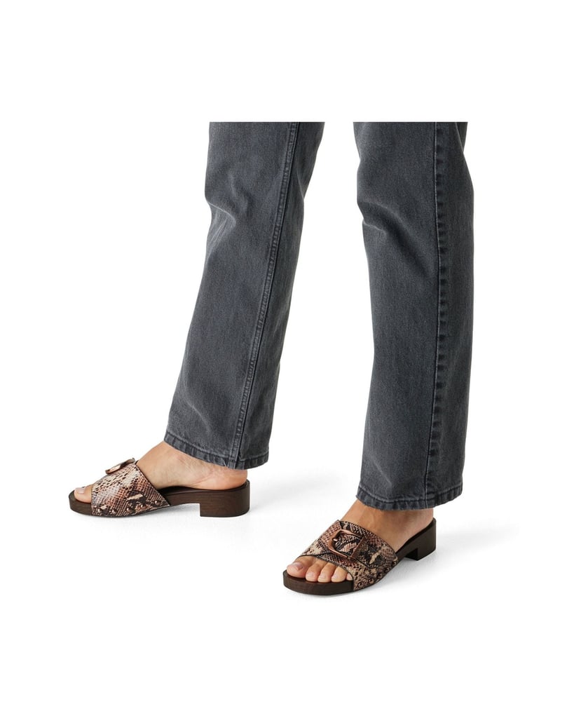 TAMARIS-Pantoffel-braun