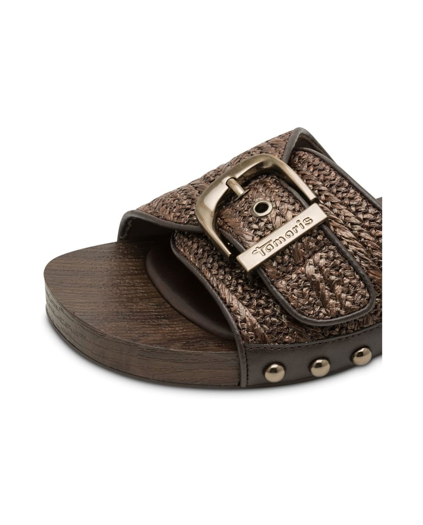 TAMARIS-Pantolette-braun