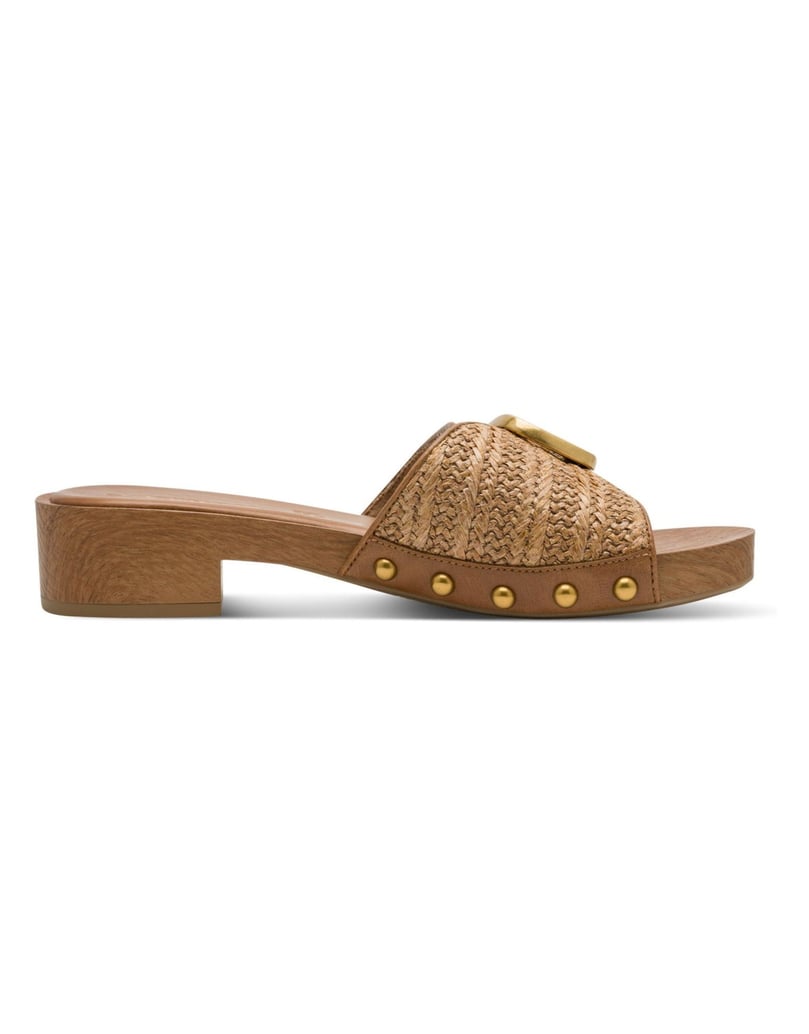 TAMARIS-Pantoffel-braun