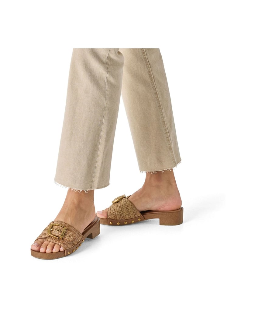 TAMARIS-Pantoffel-braun