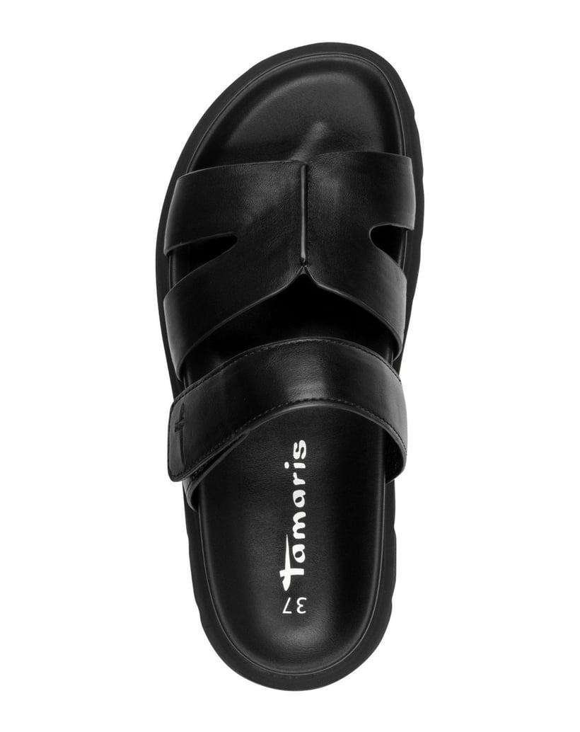 TAMARIS-Pantoffel-braun