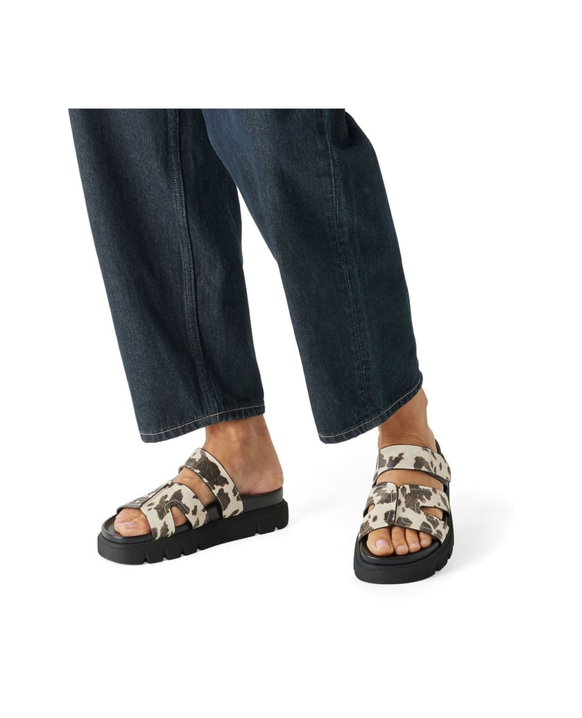 TAMARIS-Pantoffel-braun