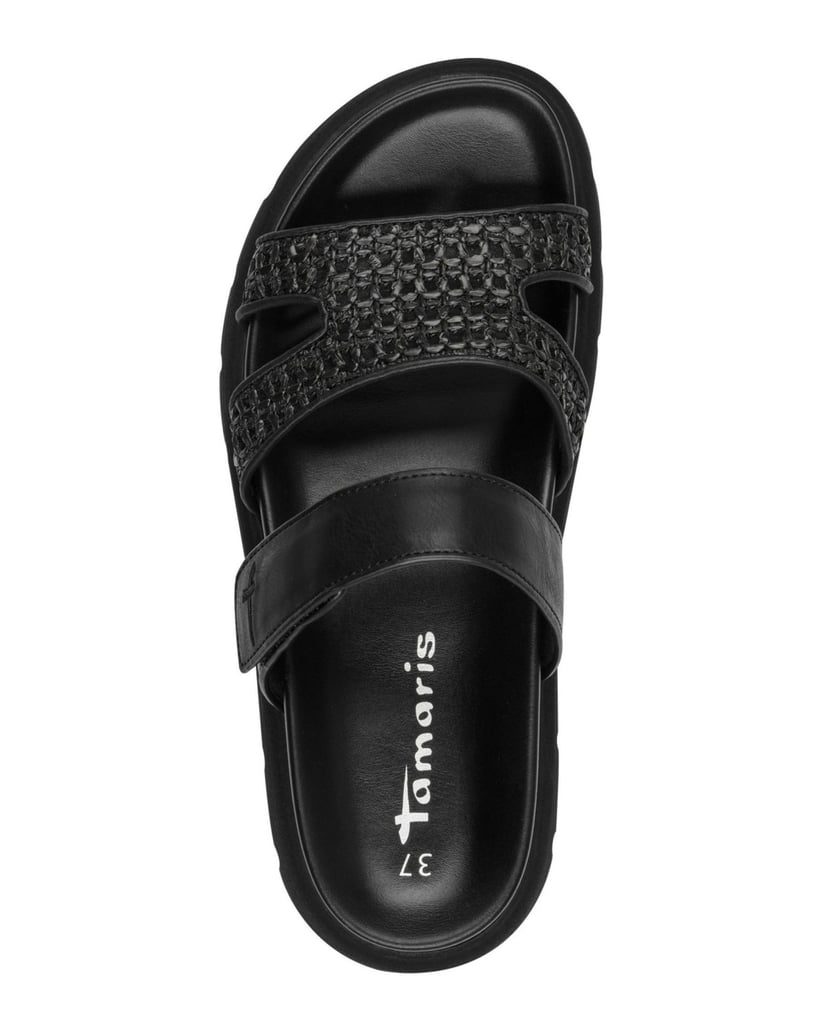 TAMARIS-Pantoffel-schwarz