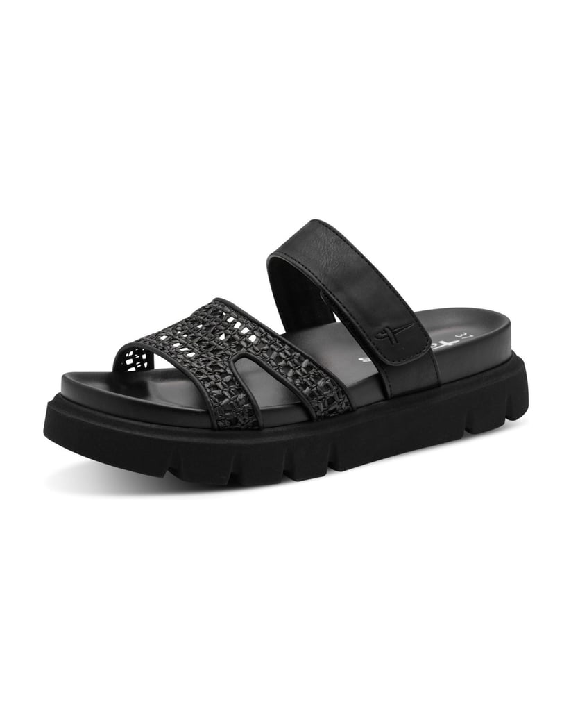 TAMARIS-Pantoffel-schwarz