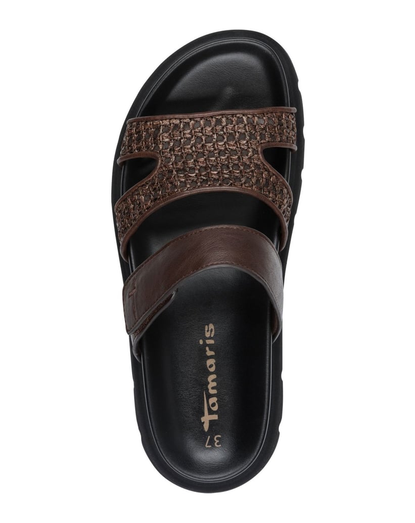 TAMARIS-Pantoffel-schwarz