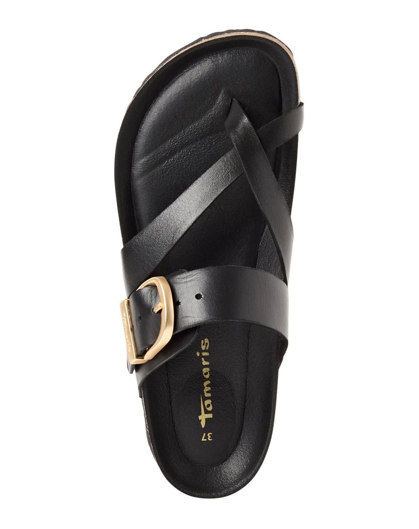 TAMARIS-šľapky-čierna