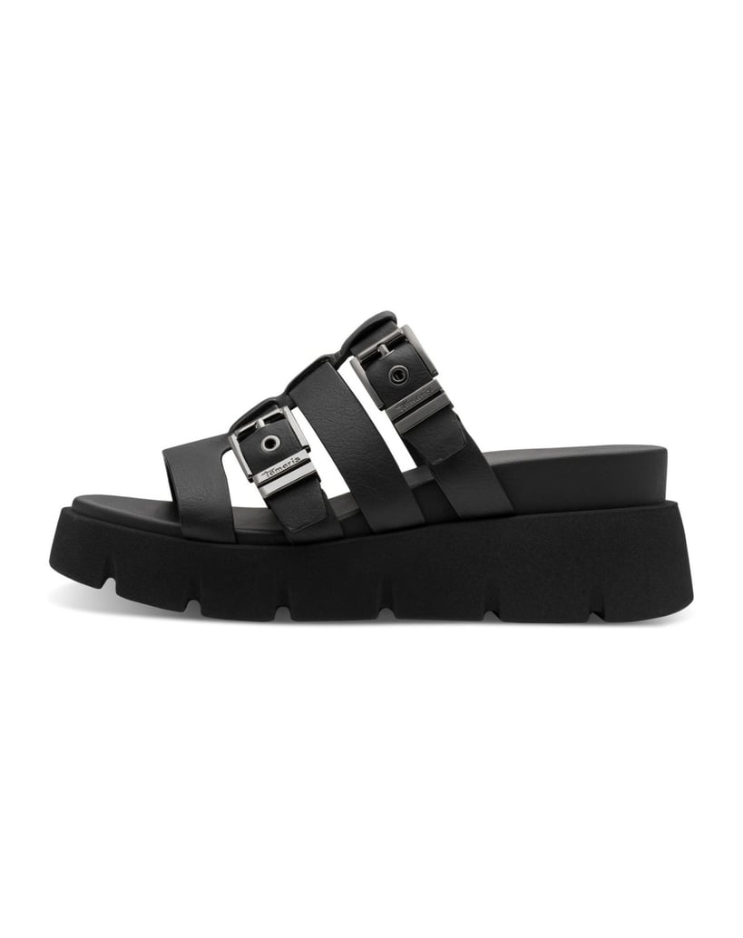 TAMARIS-Pantoffel-schwarz