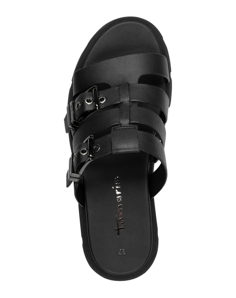 TAMARIS-Pantoffel-schwarz